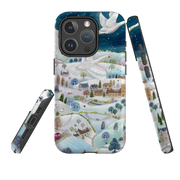iPhone MagSafe Tough Case -  Winter Swans By Bex Parkin