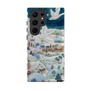 Samsung Tough Case - Winter Swans By Bex Parkin