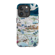 iPhone Tough Case - Winter Swans By Bex Parkin