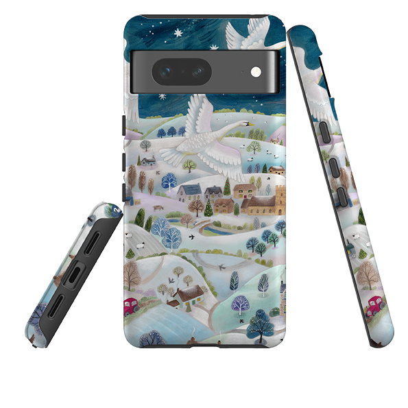 Google Tough Case - Winter Swans By Bex Parkin