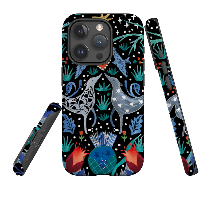 iPhone Tough Case - Winter Walk By Emma Frances Grant