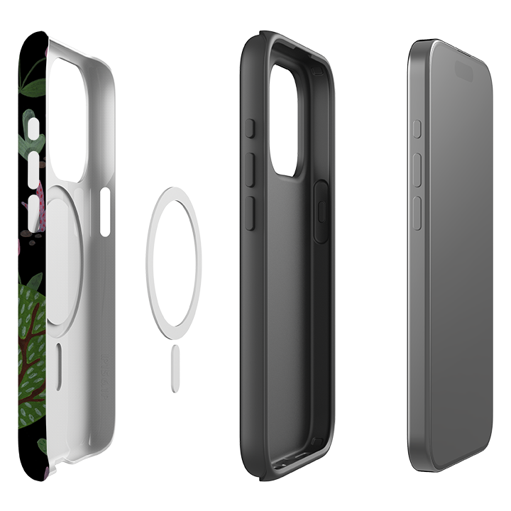 iPhone MagSafe Tough Case - Wolf In Trees By Bex Parkin