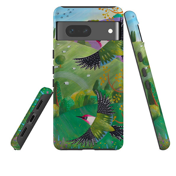 Google Tough Case -  Woodpeckers By Bex Parkin