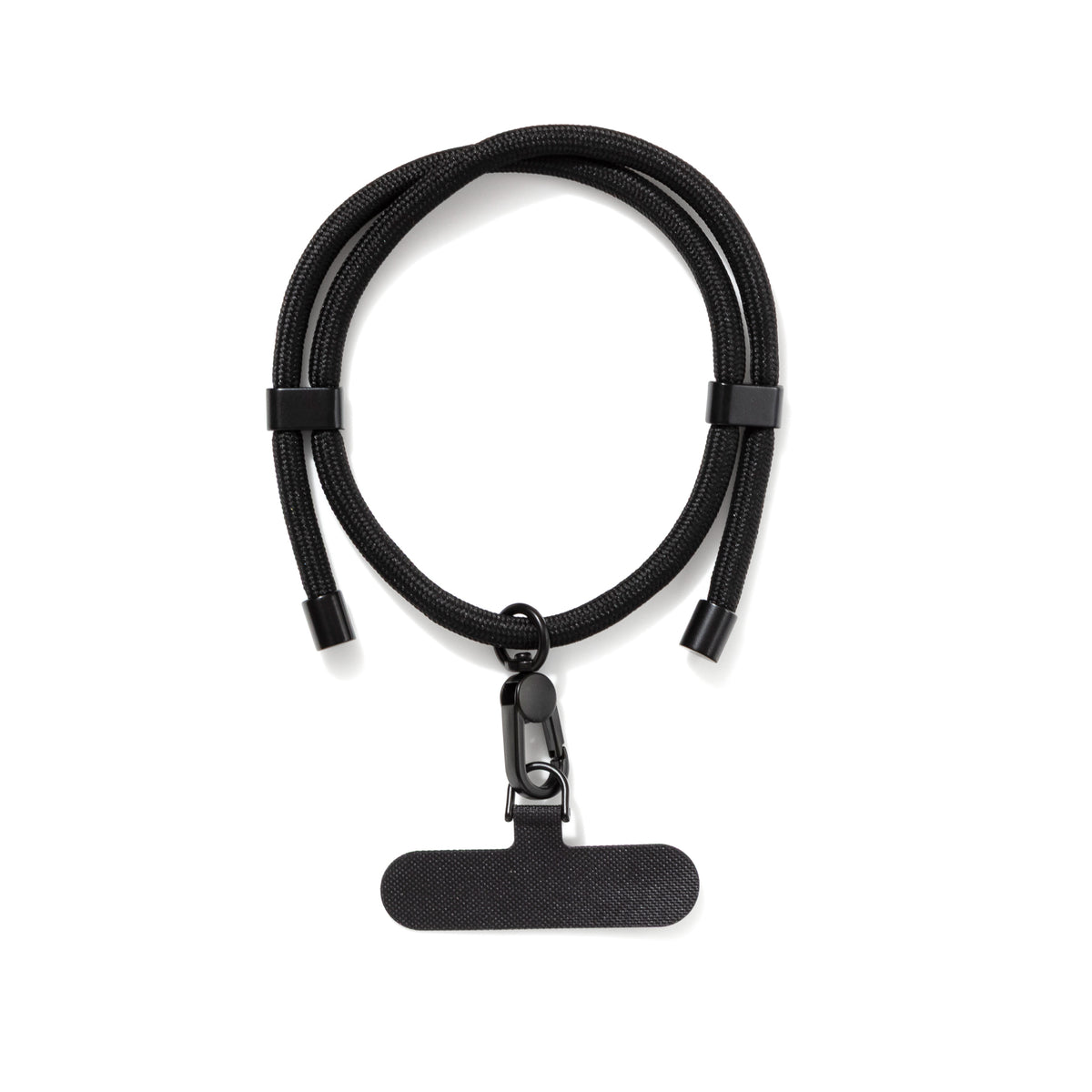 Wrist Adjustable Phone Strap- Black (Not compatible with our wallet cases)