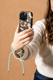 Wrist Adjustable Phone Strap- Mint (Not compatible with our wallet cases)