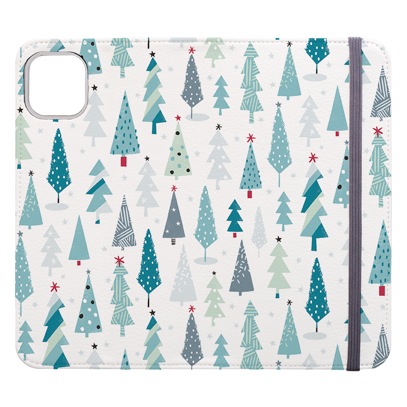 Xmas Little Trees Wallet Case By Ali Brookes