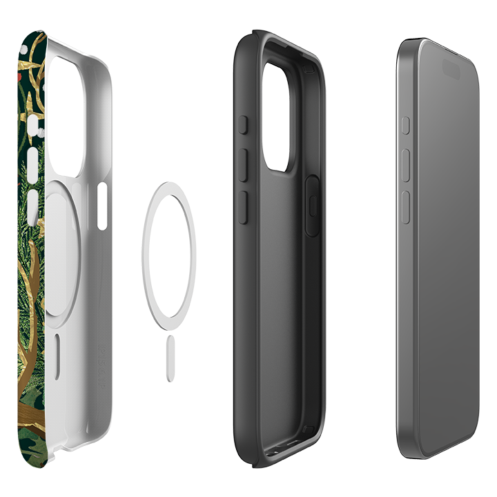 iPhone MagSafe Tough Case - Winter Deer II By Emma Frances Grant