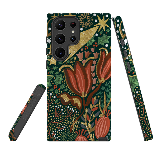 Samsung Tough Case - Winter Deer III By Emma Frances Grant