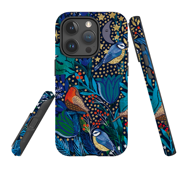 iPhone Tough Case - Xmas Robin I By Emma Frances Grant