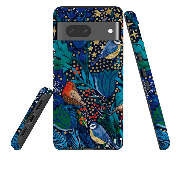 Google Tough Case - Xmas Robin I By Emma Frances Grant