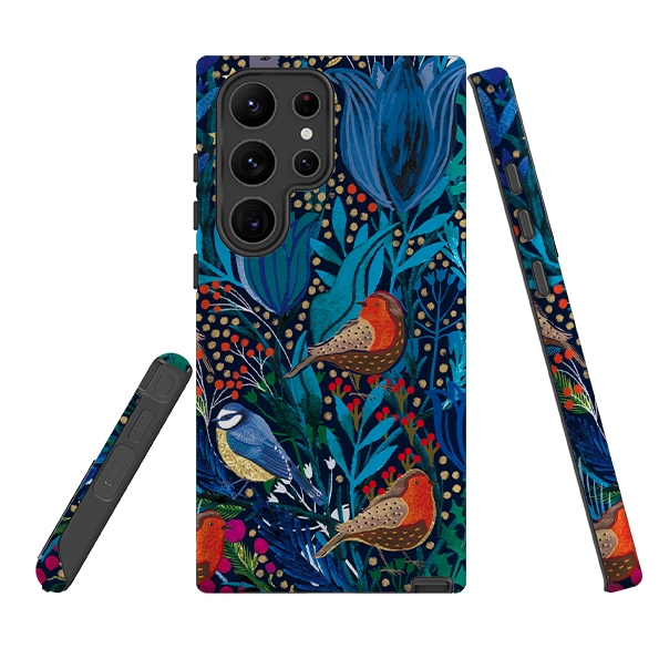 Samsung Tough Case - Xmas Robin IV By Emma Frances Grant