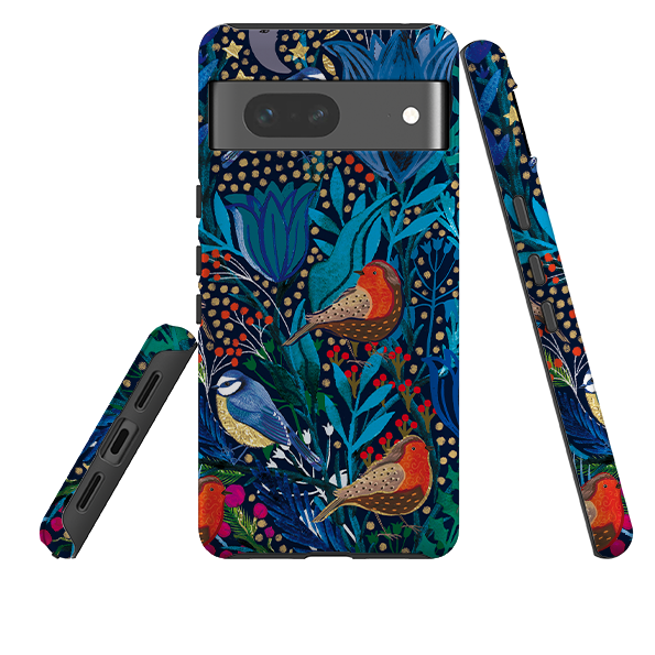 Google Tough Case - Xmas Robin IV By Emma Frances Grant