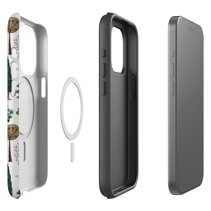 iPhone MagSafe Tough Case -  Xmas Trees By Caroline Bonne Muller