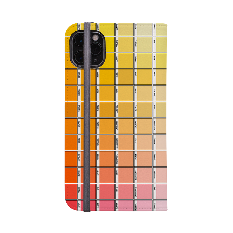 Yellow Chromology By Kitty Joseph Wallet case