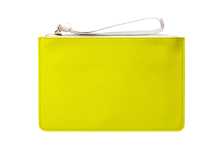 Yellow Clutch Bag
