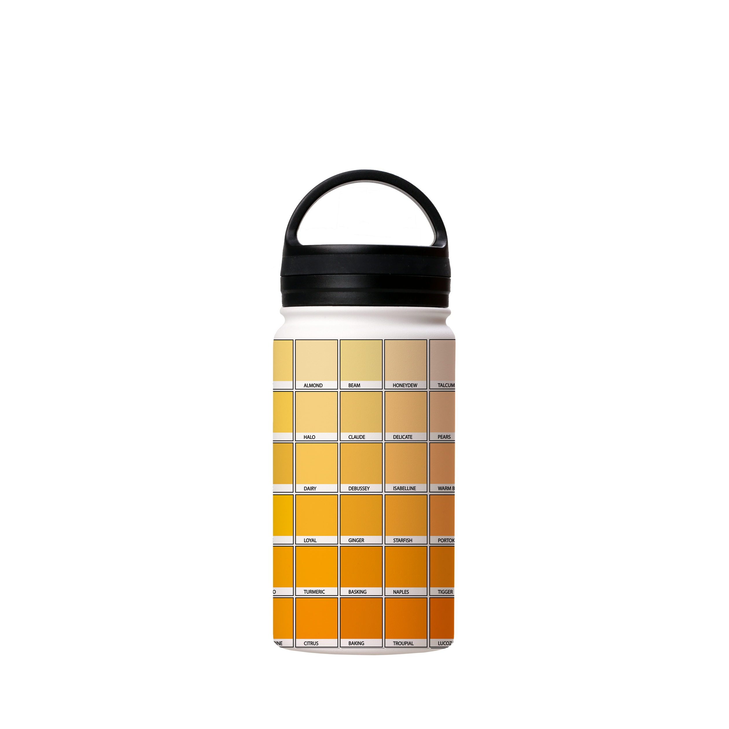 Yellow Chromology By Kitty Joseph Insulated Stainless Steel Water Bottle