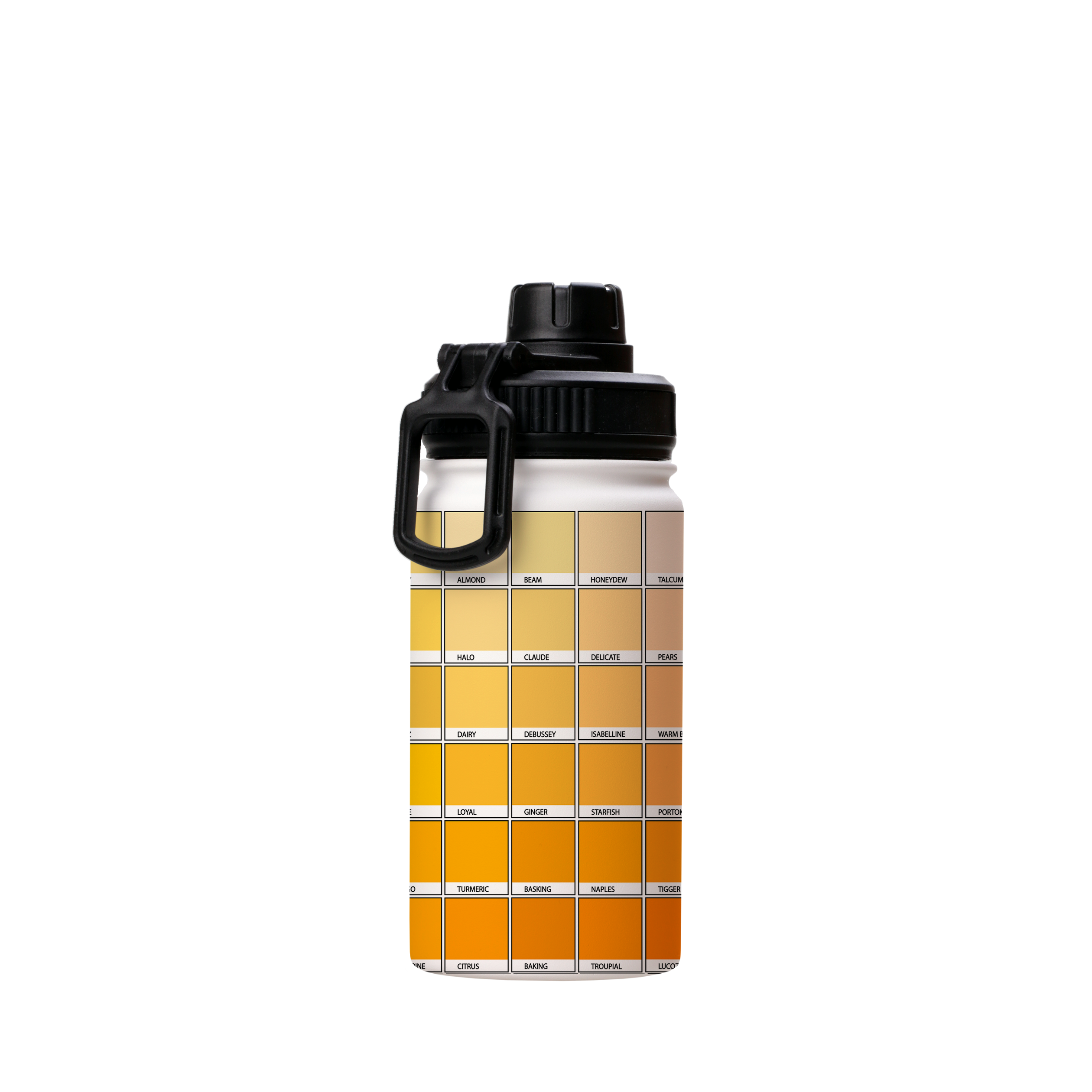Yellow Chromology By Kitty Joseph Insulated Stainless Steel Water Bottle