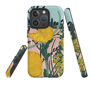 iPhone MagSafe Tough Case -  Yellow Poppies By Kate Heiss