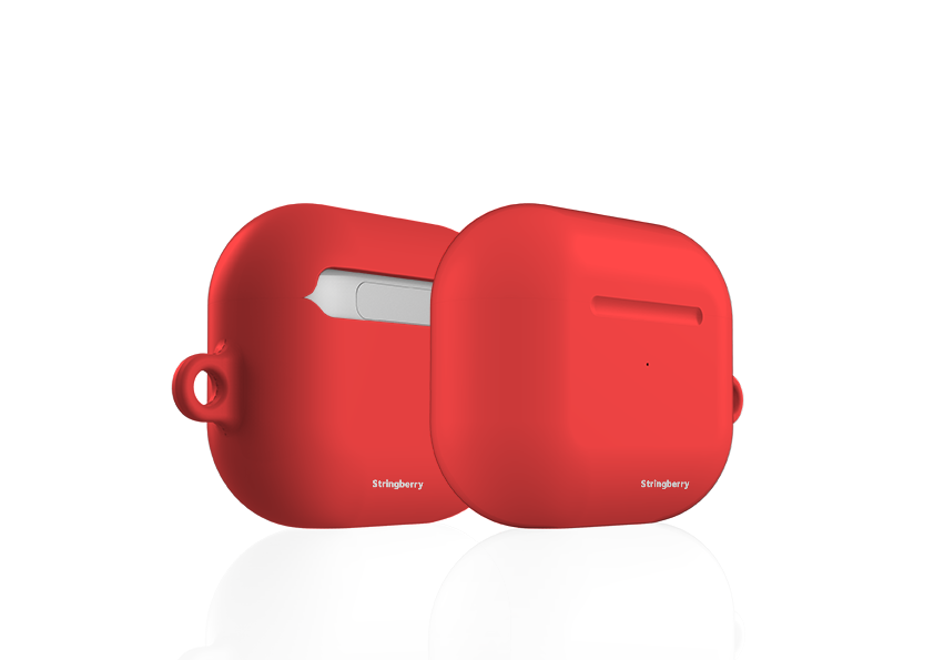 Zurich Red Airpod Case Gen 4
