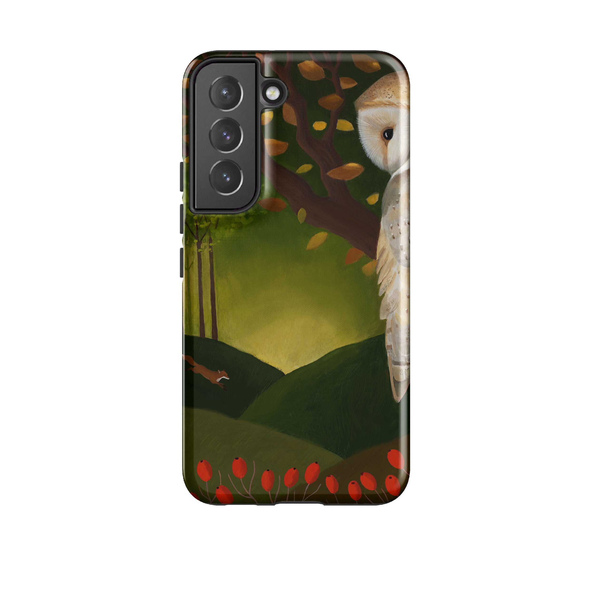 Samsung Tough Case - Autumn Owl And Fox By Bex Parkin