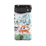 Google Tough Case -  Cats On Ice By Mary Stubberfield