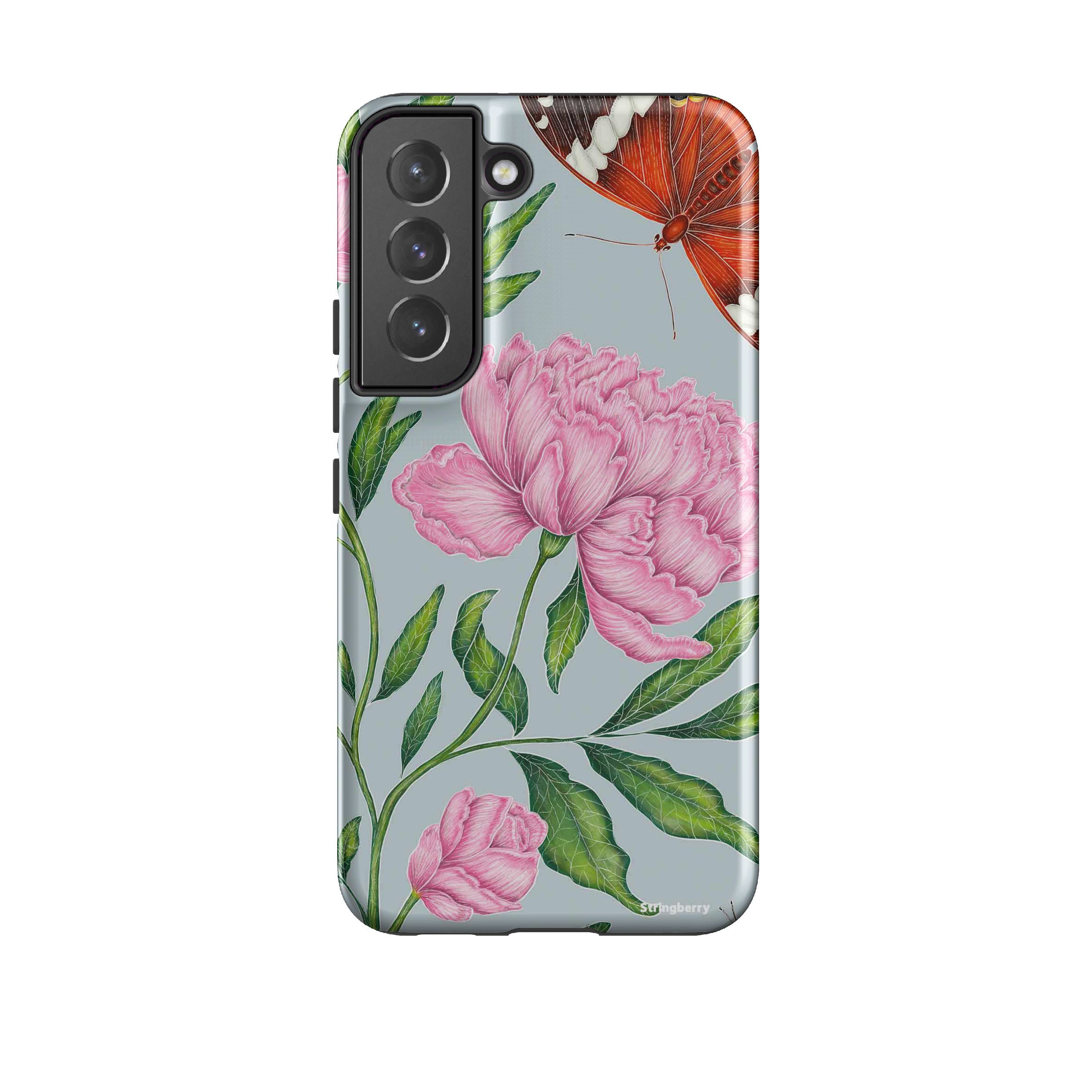 Samsung Tough Case - Butterflies And Peonies By Catherine Rowe
