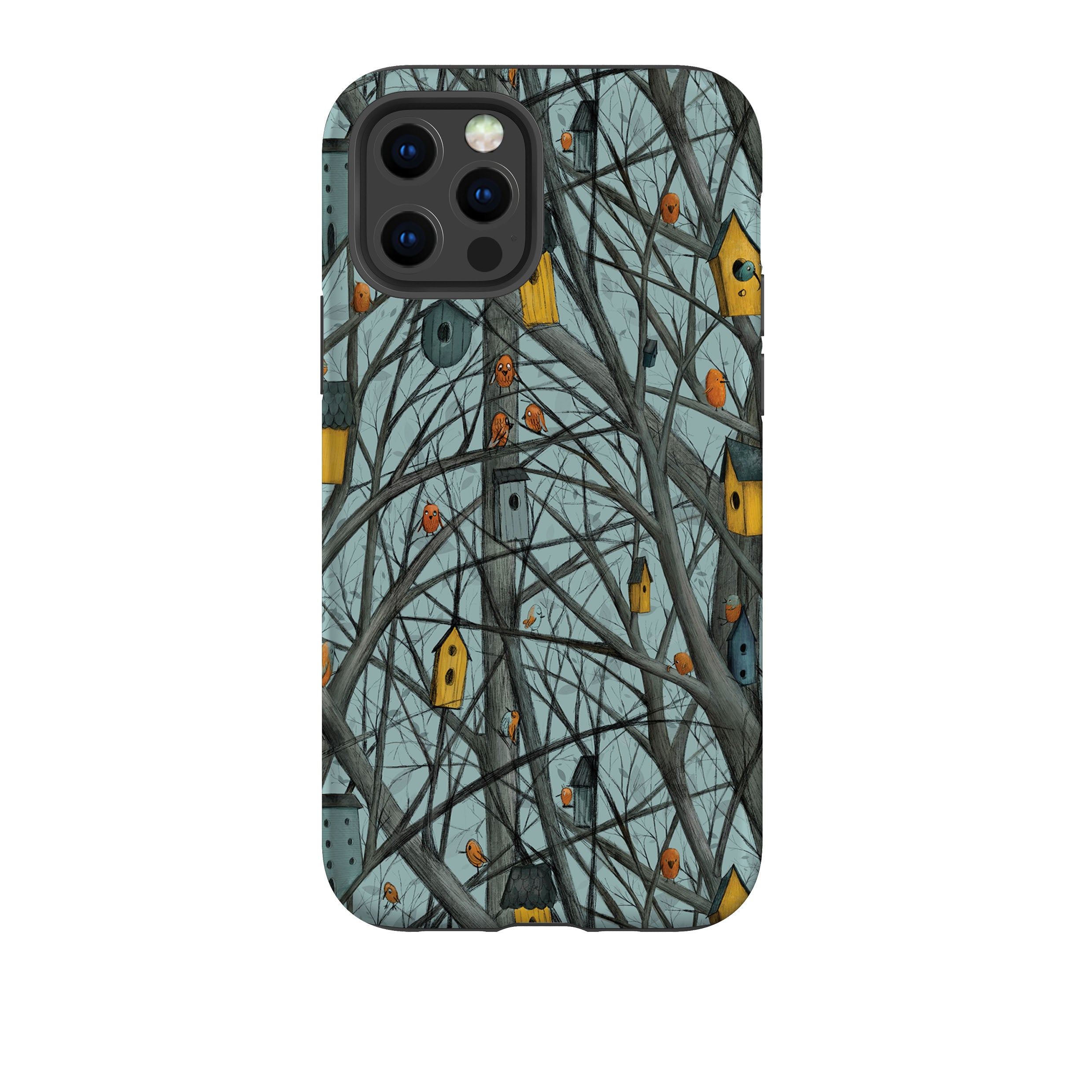 iPhone Tough Case - Bird Nest By Maja Lindberg
