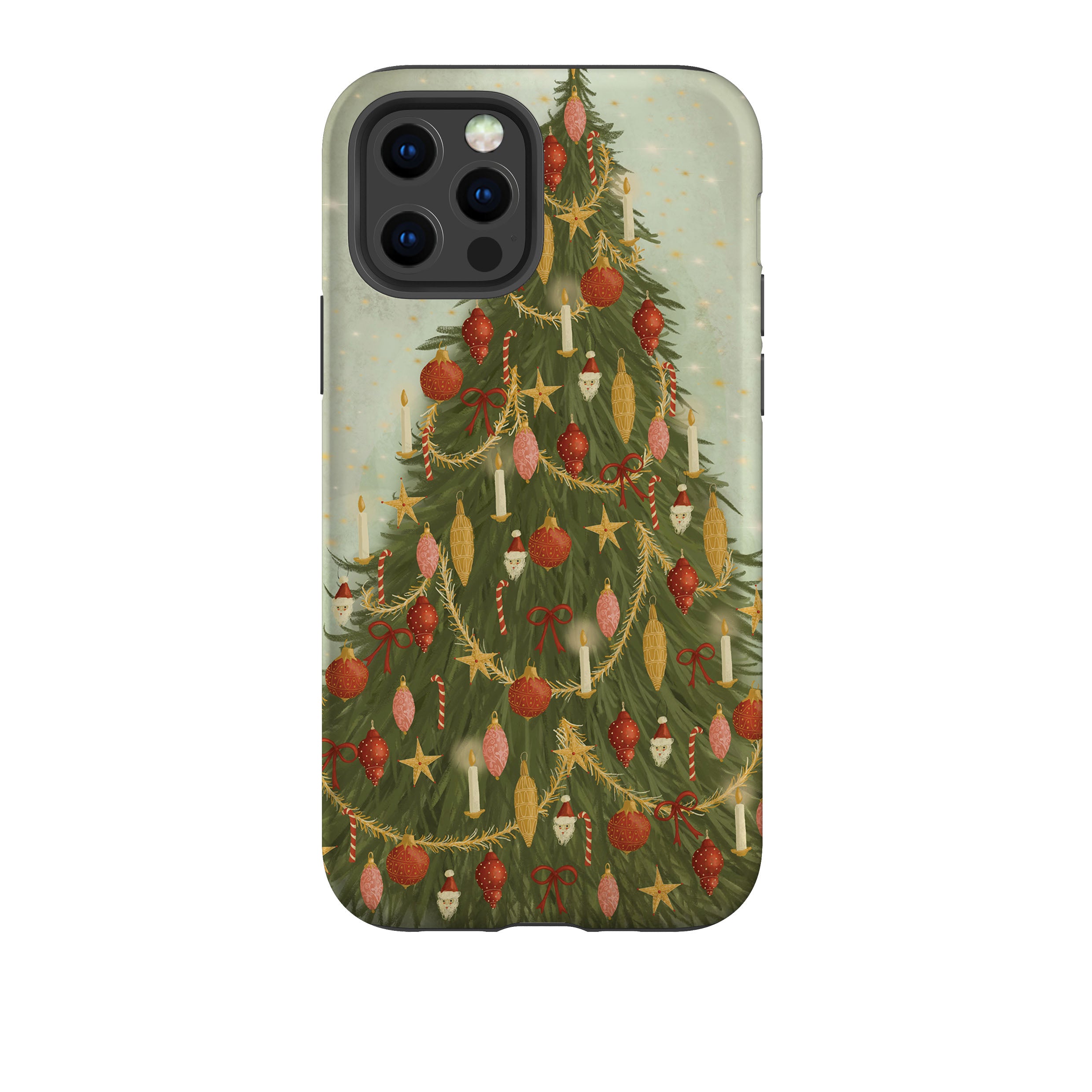 iPhone Tough Case - Christmas Tree By Maja Lindberg