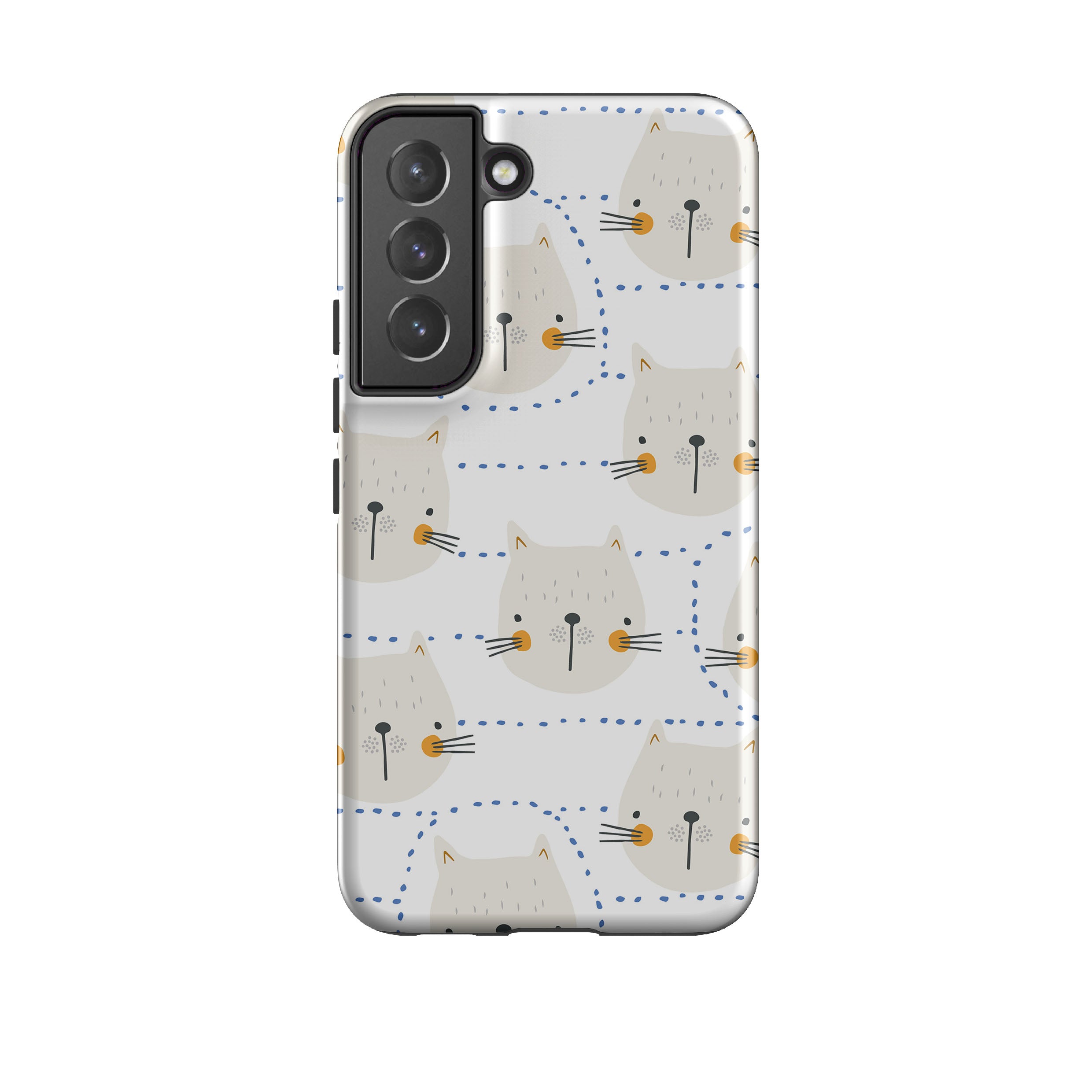 Samsung Tough Case - Cat Tiles