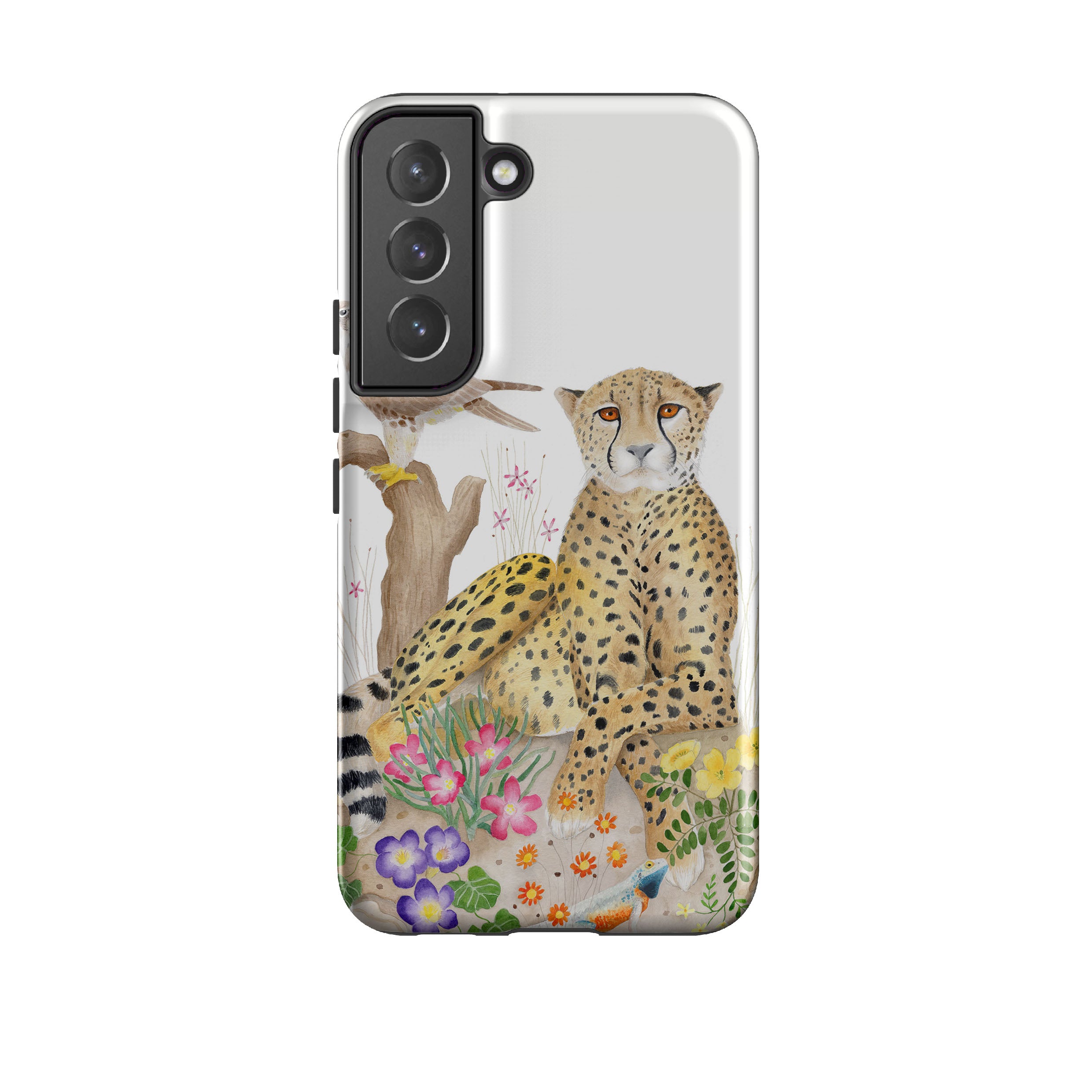 Samsung Tough Case - Botswana Cheetah By Bex Parkin