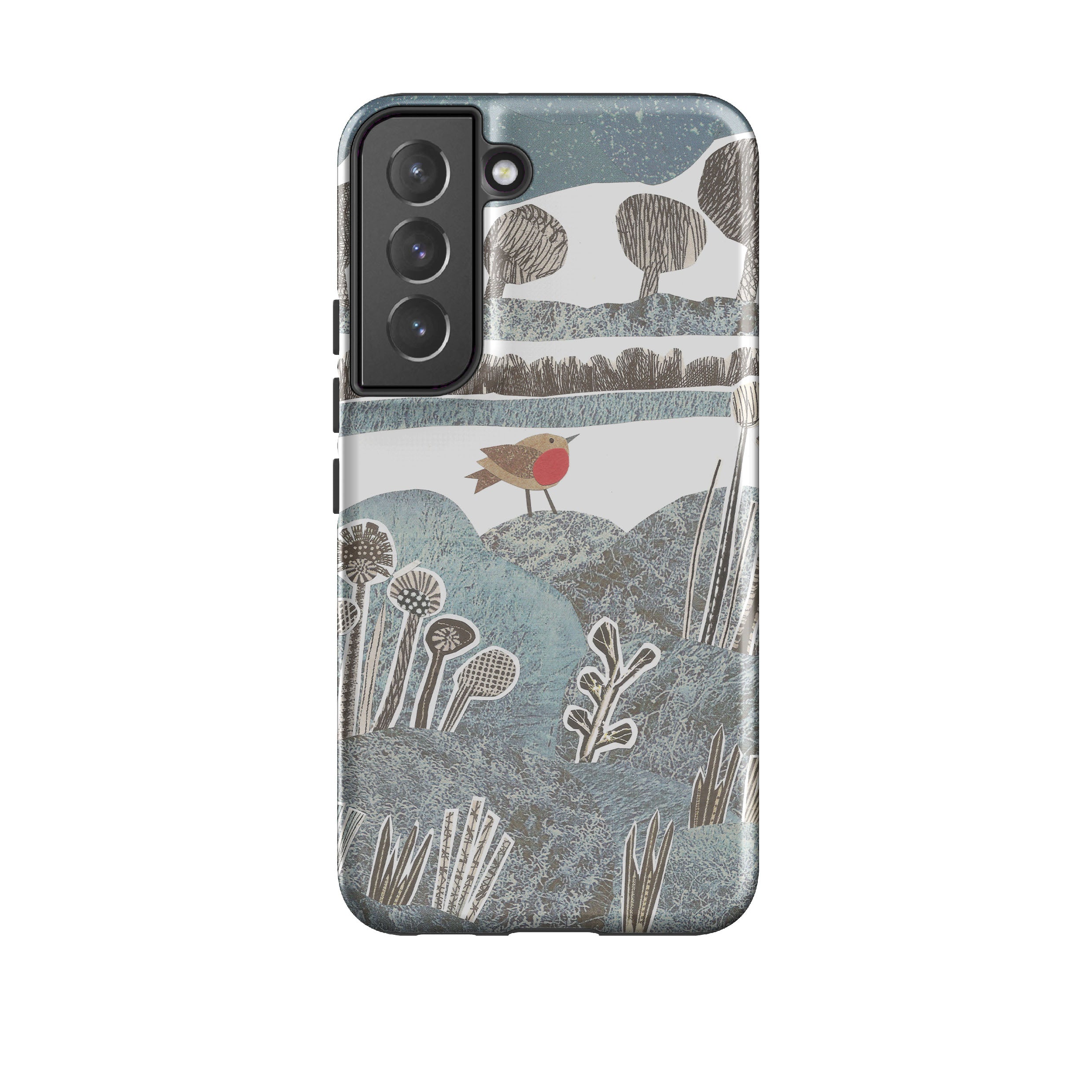 Samsung Tough Case - Frost Robin By Jane Robbins