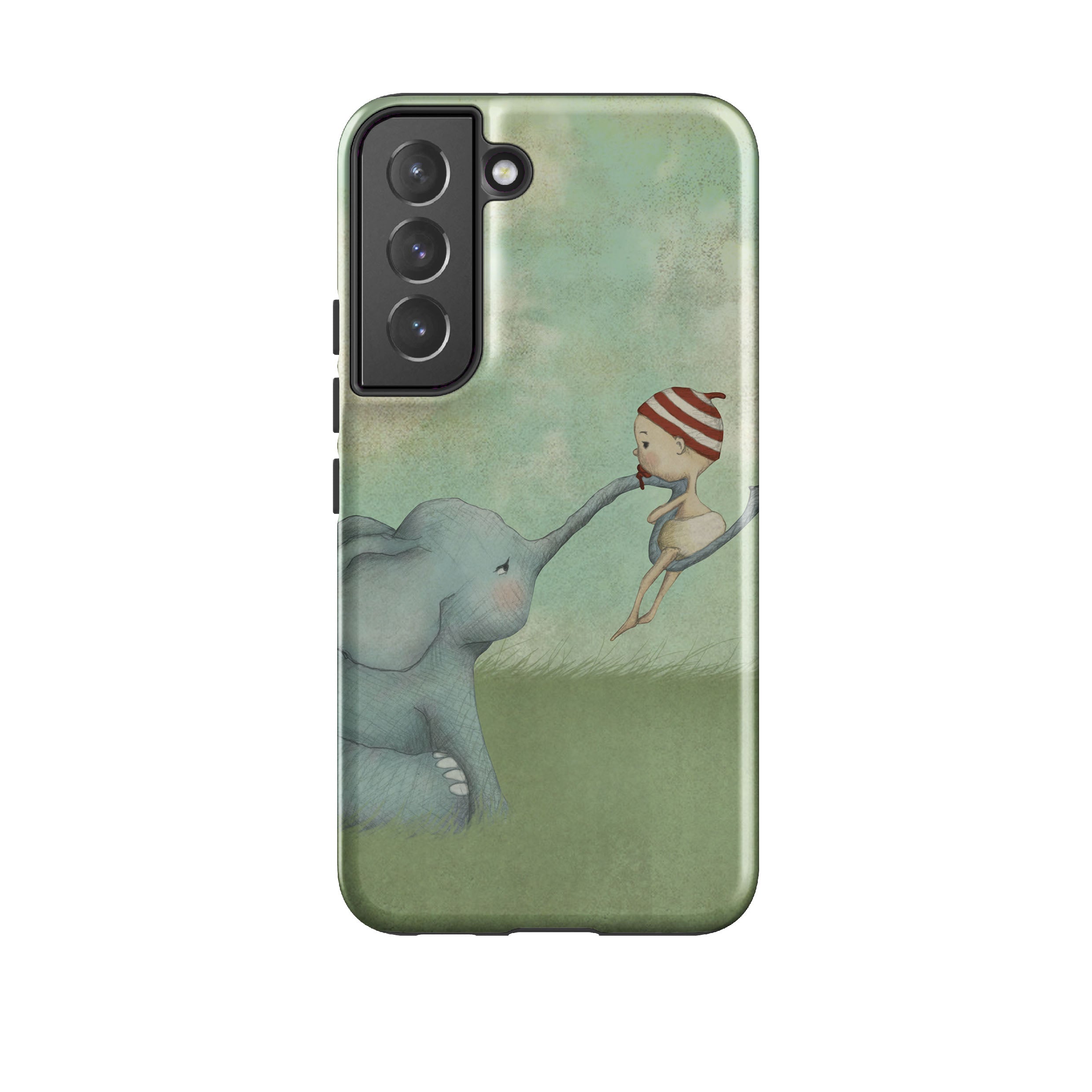Samsung Tough Case - Elephant Baby By Maja Lindberg