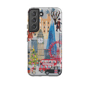 Samsung Tough Case - Christmas In London By Tracey English