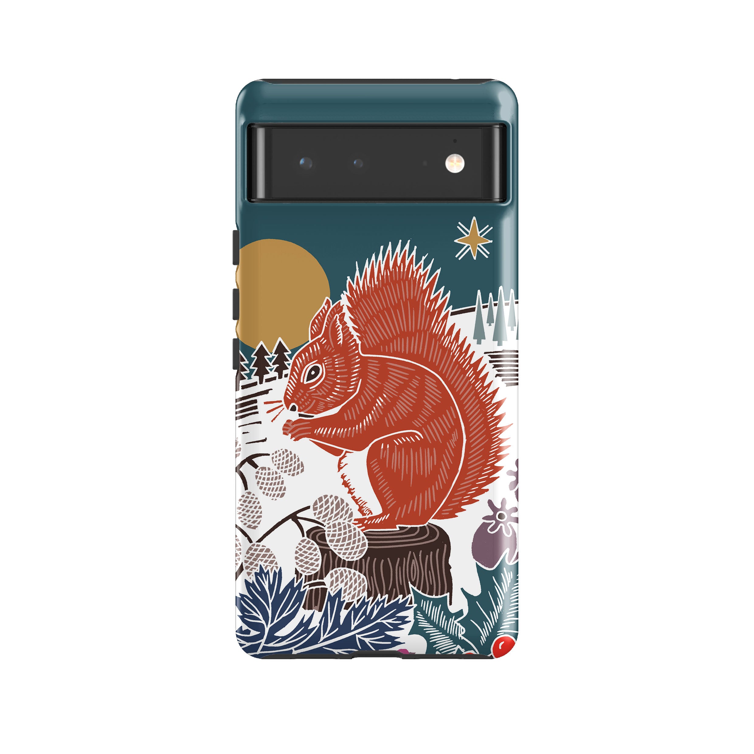 Google Tough Case -  Winter Squirrel By Kate Heiss
