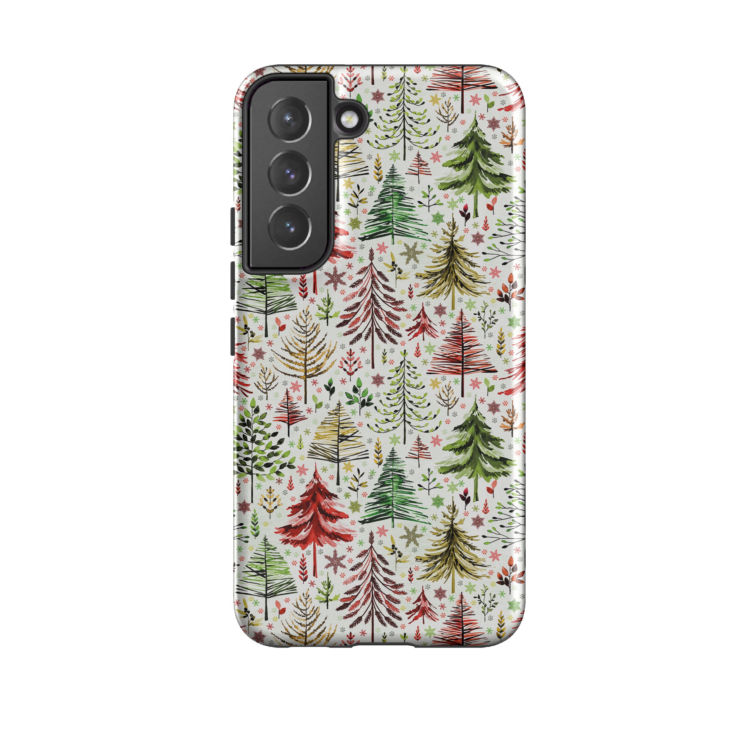 Samsung Tough Case - Xmas Trees By Elisabeth Haager
