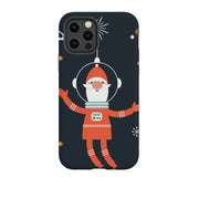 iPhone Tough Case - Cosmic Santa