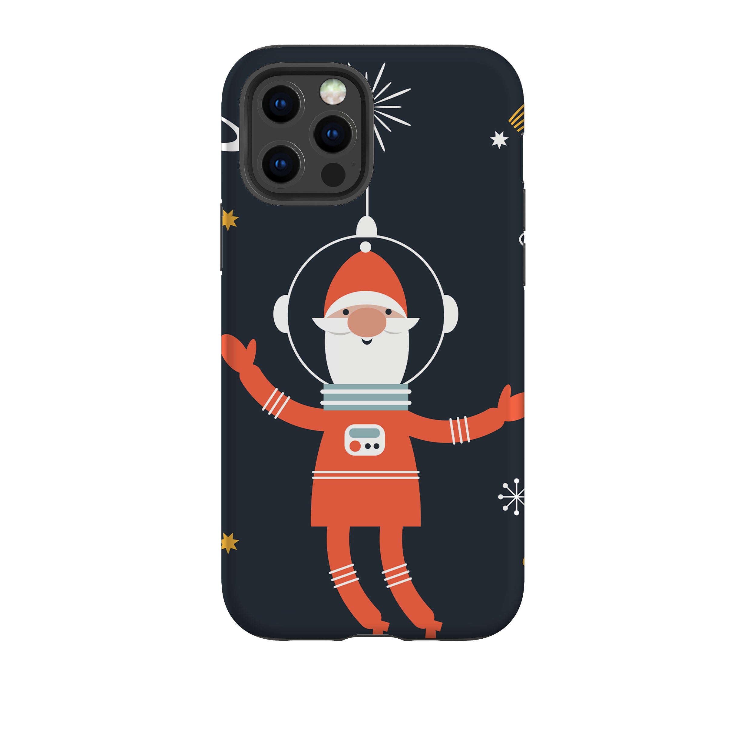 iPhone Tough Case - Cosmic Santa