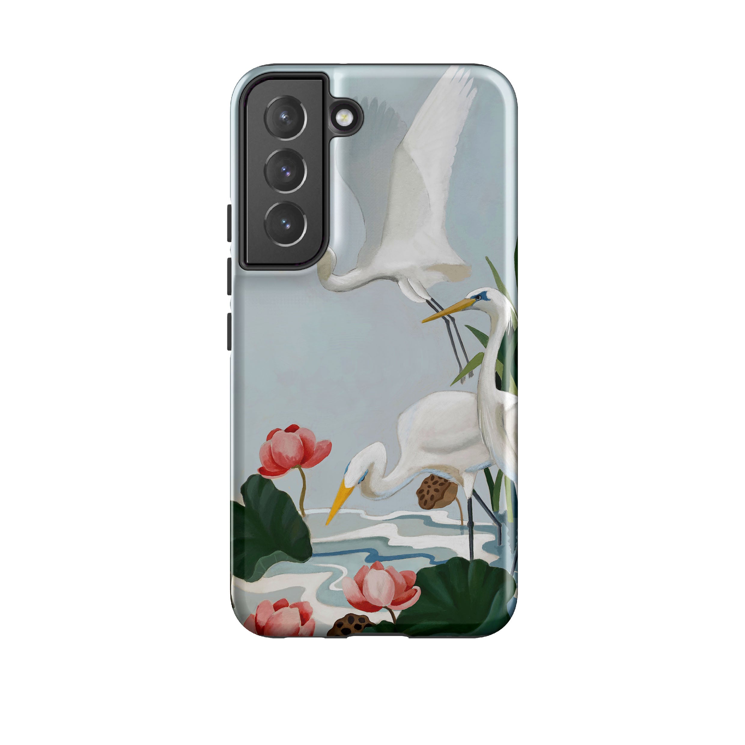 Samsung Tough Case - Egrets And Lillie's By Bex Parkin