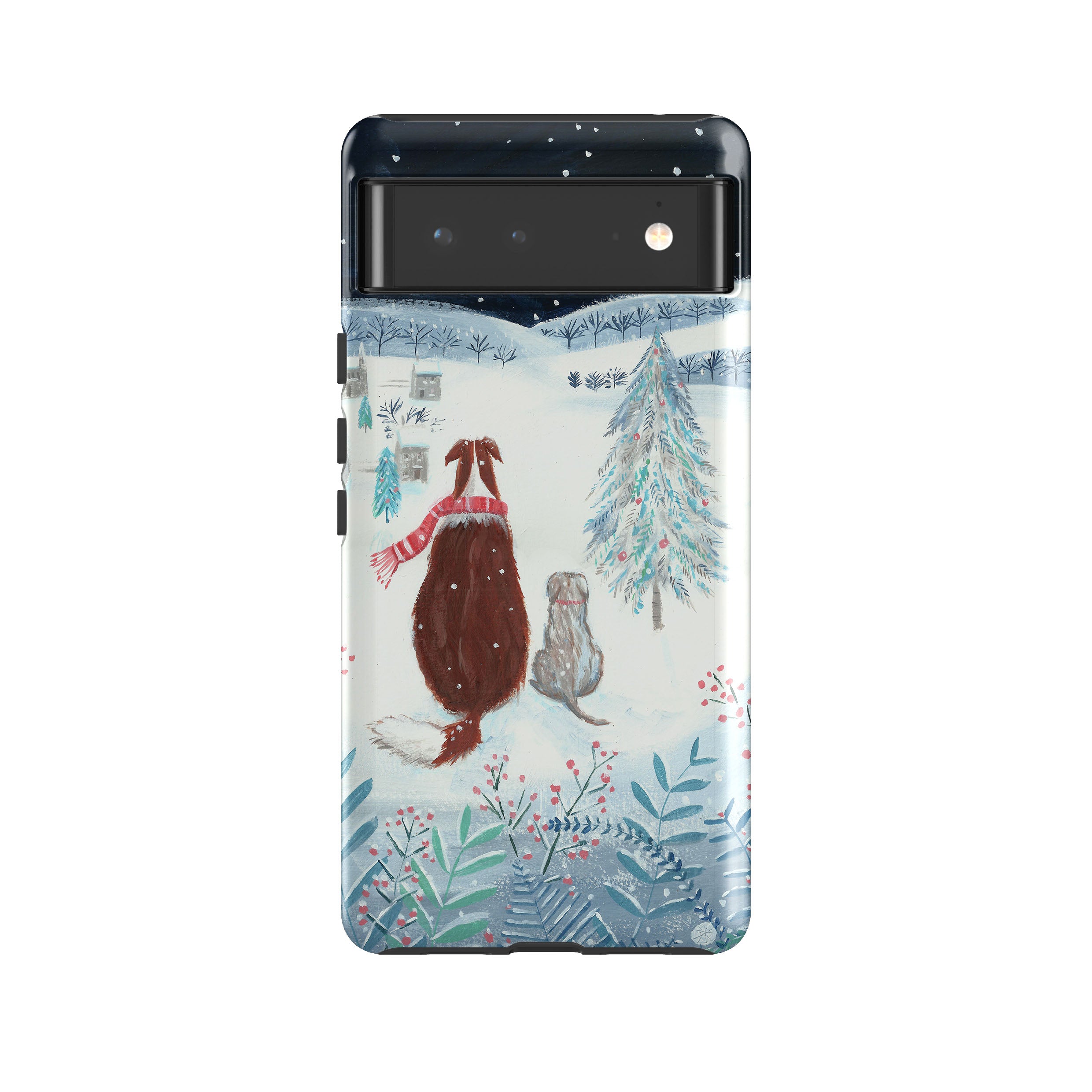Google Tough Case -  Snow Dogs By Mary Stubberfield