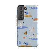 Samsung Tough Case - Surfing Dogs