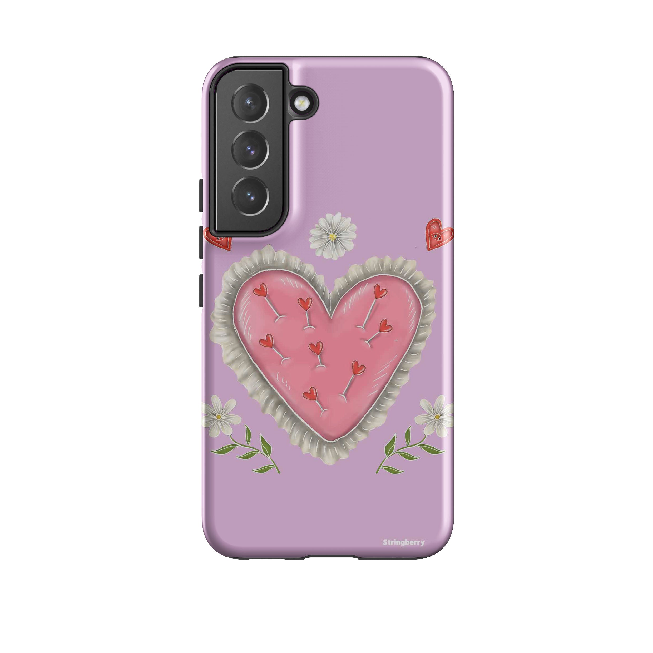Samsung Tough Case - Heart Pin Cushion By Catherine Rowe