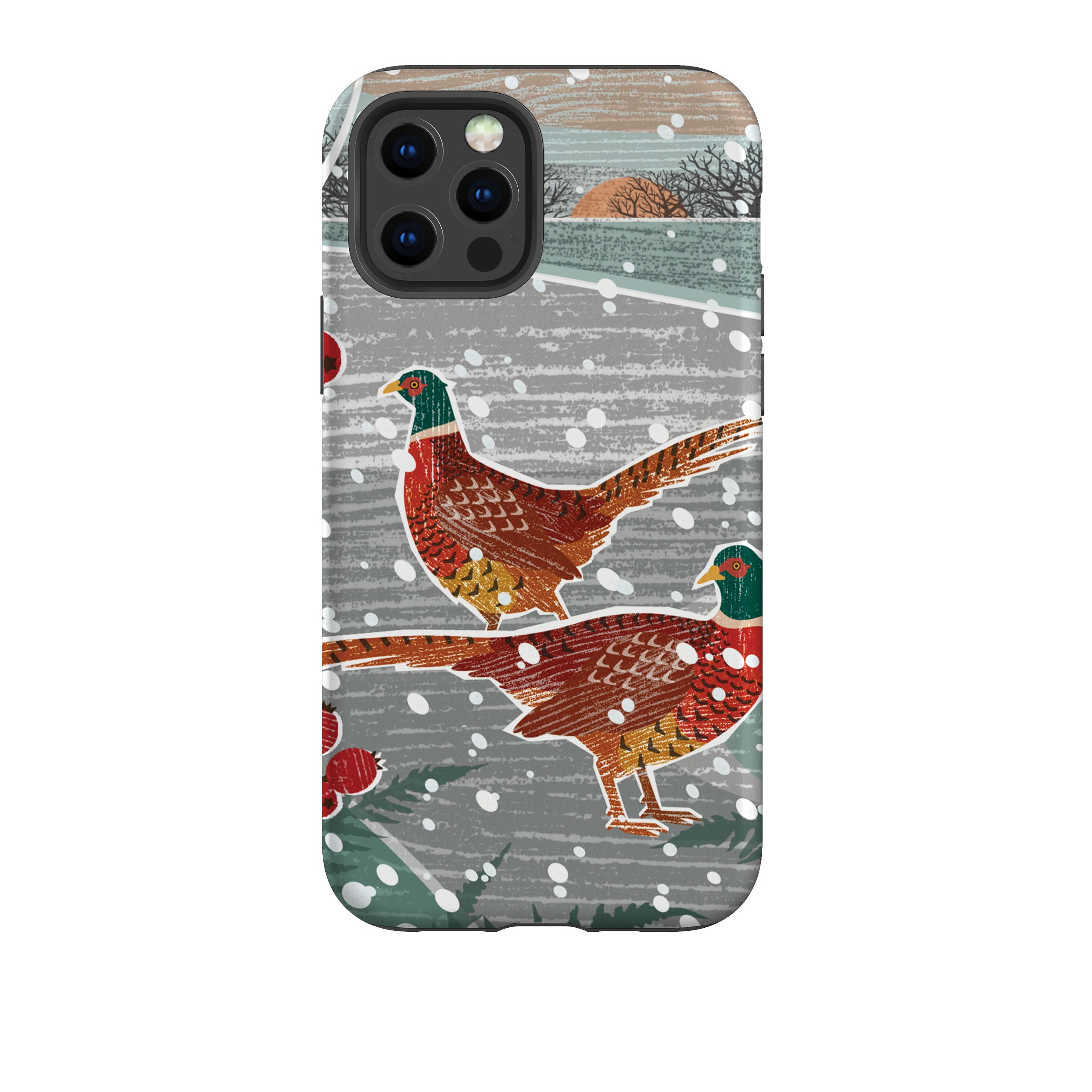 iPhone Tough Case - Snowy Day By Liane Payne