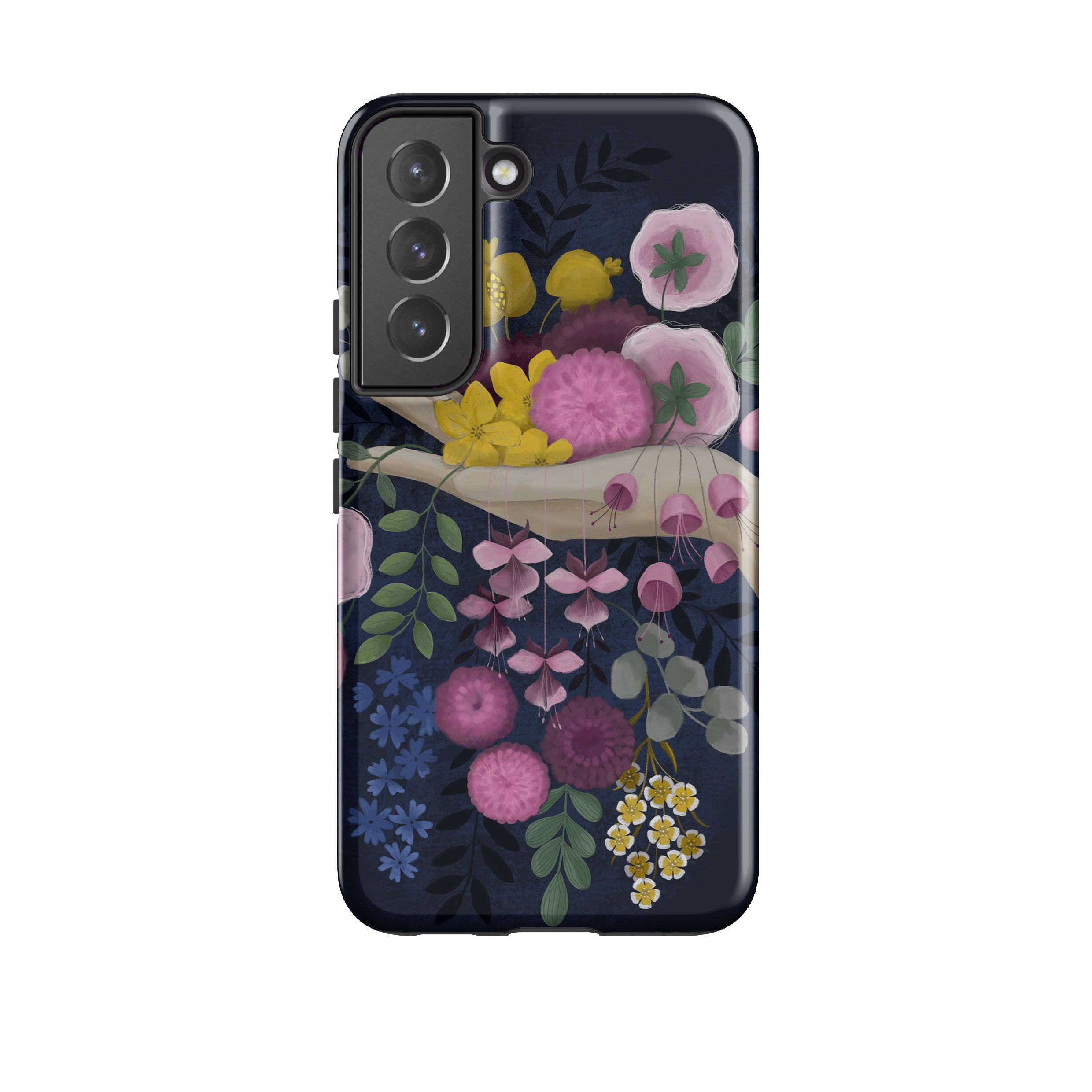 Samsung Tough Case - Flower Hand By Bex Parkin