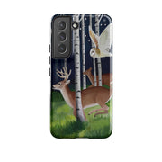 Samsung Tough Case - Green Forest By Bex Parkin