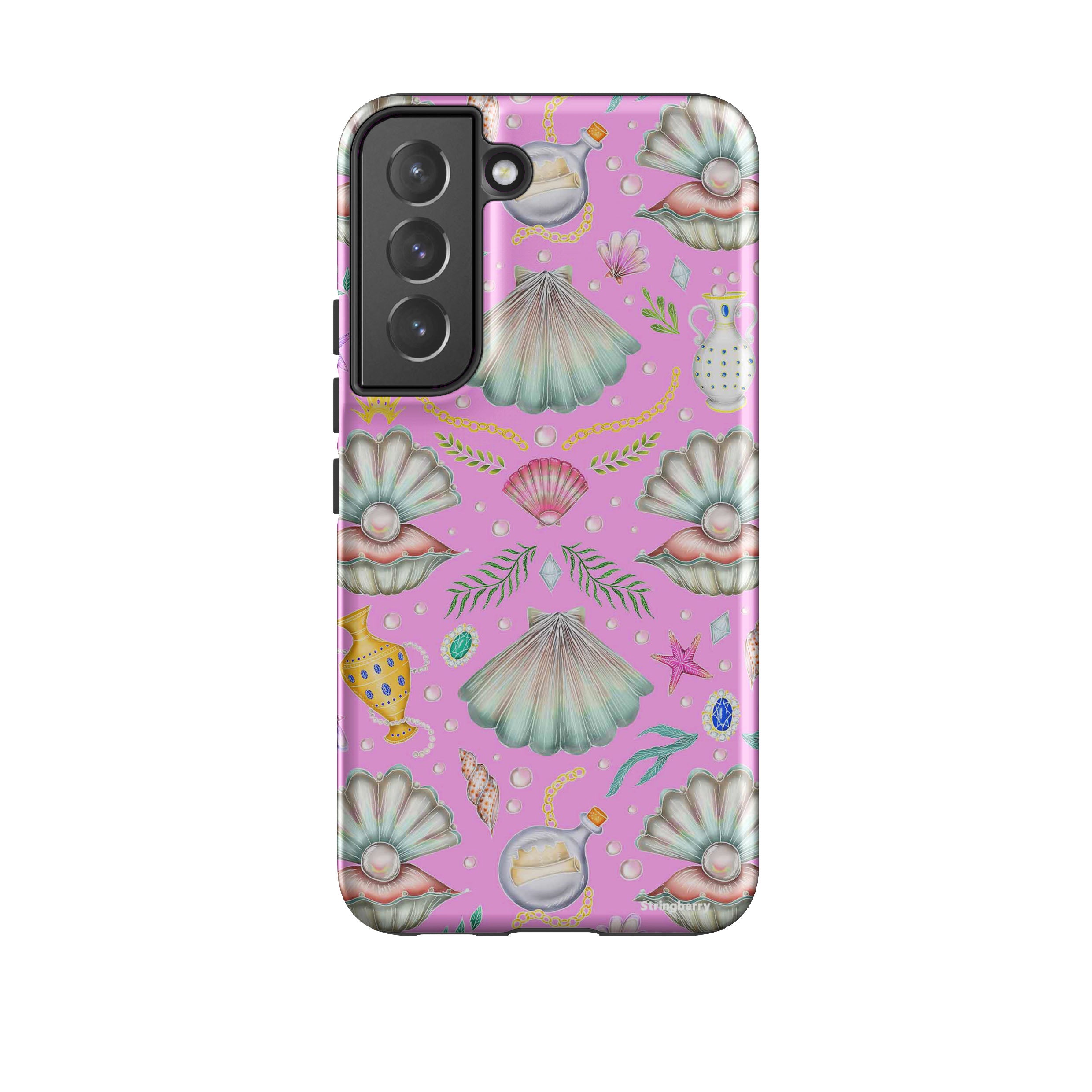 Samsung Tough Case - Pearl's Fantasy Candy Pink By Catherine Rowe