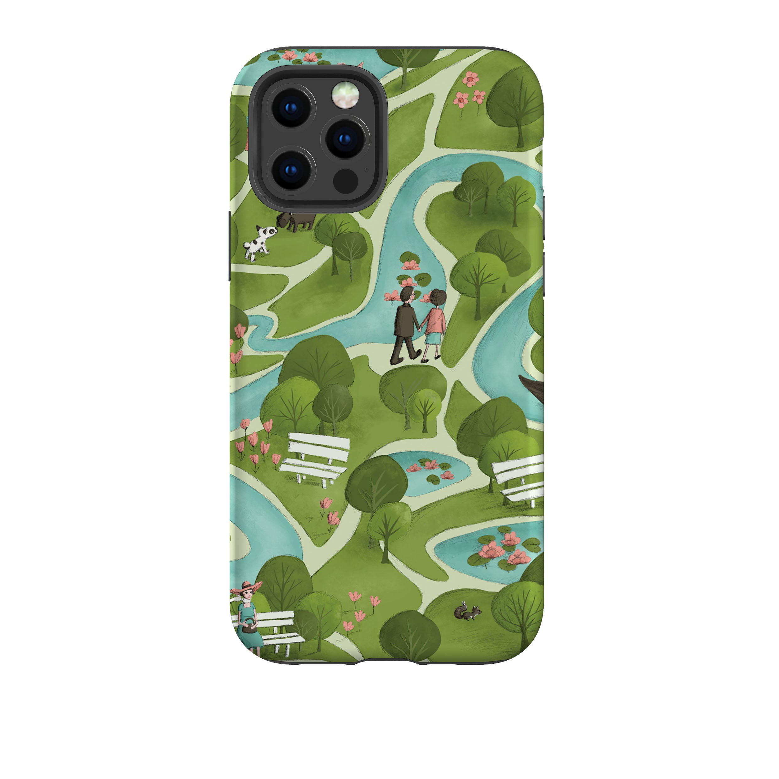 iPhone Tough Case - In the Park By Maja Lindberg