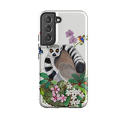 Samsung Tough Case - Madagascar Lemur By Bex Parkin