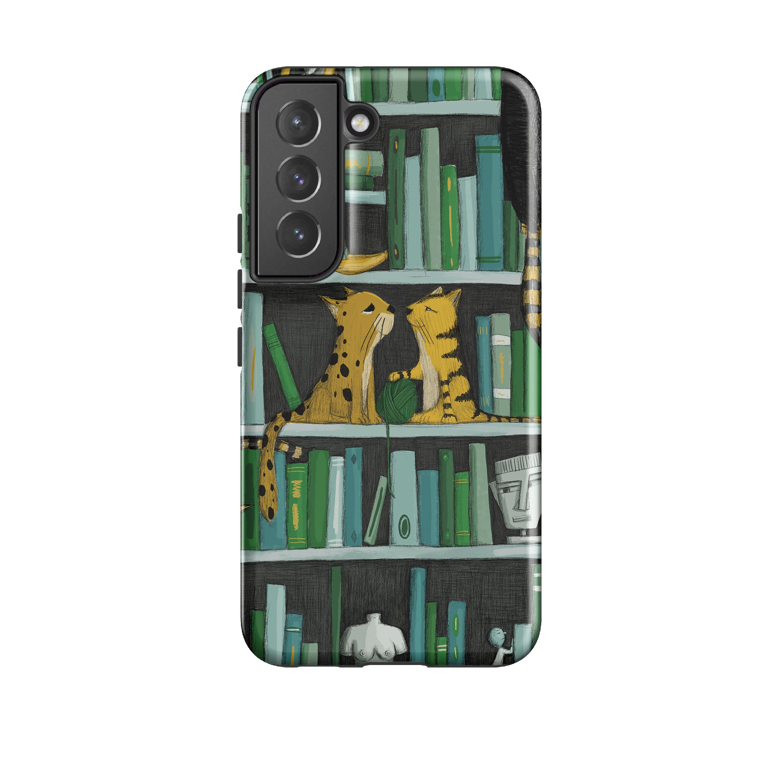 Samsung Tough Case - Library Friends By Maja Lindberg