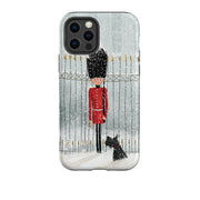 iPhone Tough Case - London In Snow By Maja Lindberg