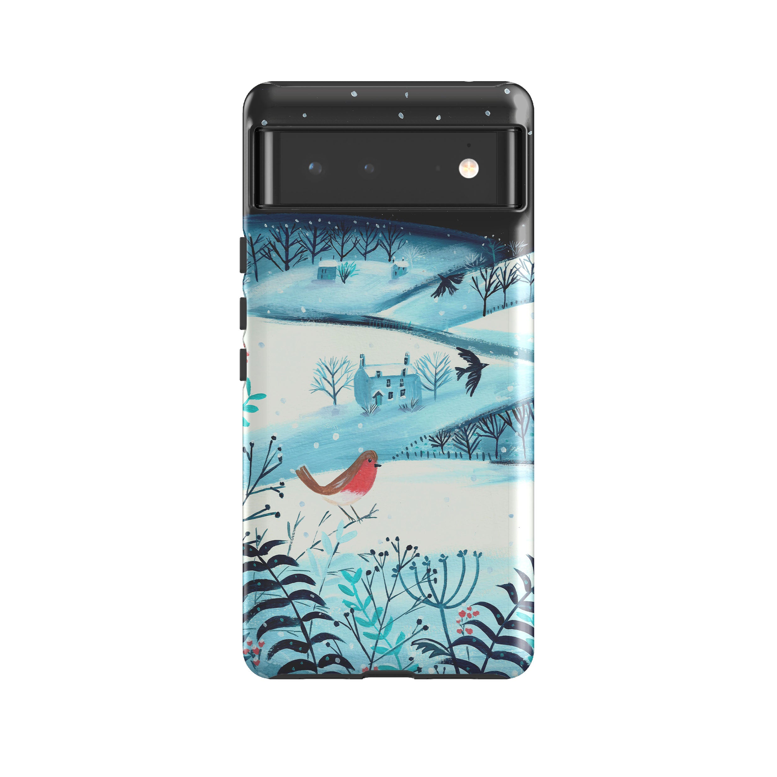 Google Tough Case -  Winterscape-1 By Mary Stubberfield